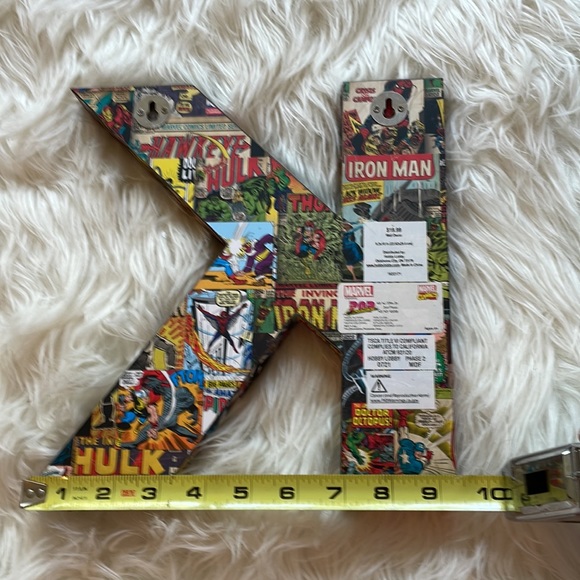 Marvel and DC Letters Wall Art/Decor Letters E,A,K,R - Picture 16 of 16